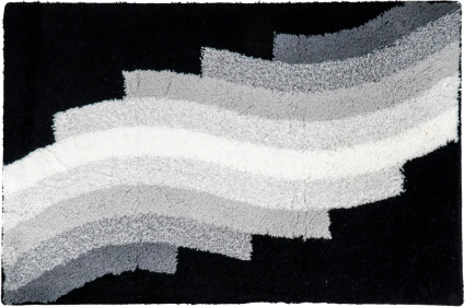 Коврик Ridder Streak 7107310 черный, 60x90