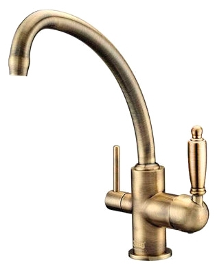Смеситель Zorg Clean Water ZR 316 YF-33 BR для кухонной мойки