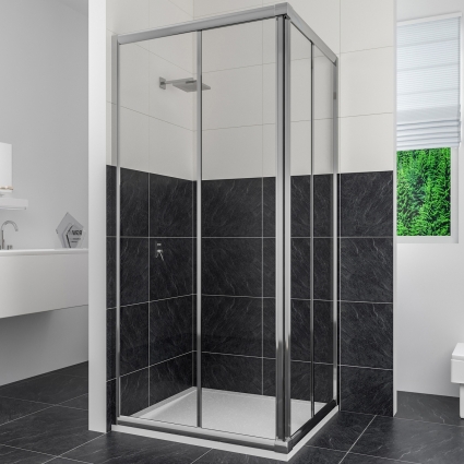 Душевой уголок RGW Classic CL-32 90x90x185 стекло прозрачное