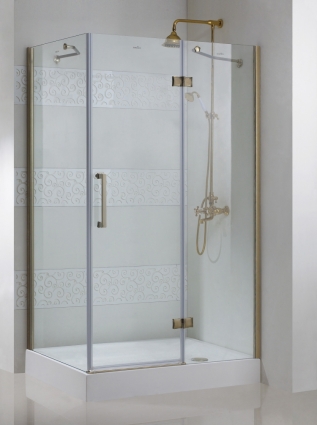 Душевой уголок Cezares Magic AH1 120/100 C Br R