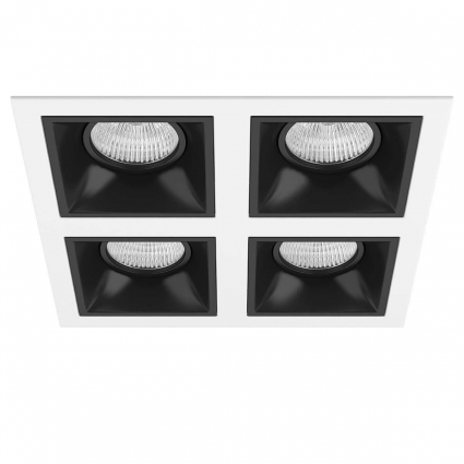 Встраиваемый светильник Lightstar Domino (214546+214507+214507+214507+214507) D54607070707