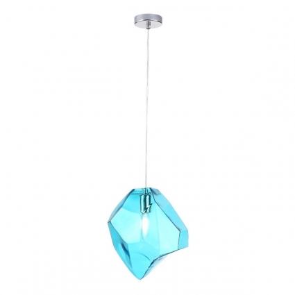 Подвесной светильник Crystal Lux NUESTRO SP1 CHROME/BLUE