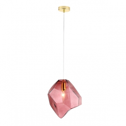 Подвесной светильник Crystal Lux NUESTRO SP1 GOLD/PINK