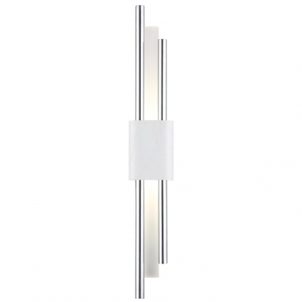 Настенный светодиодный светильник Crystal Lux CARTA AP6W LED WHITE/CHROME