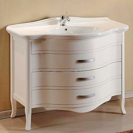 Тумба с раковиной Tiffany World Armony 7224 bianco puro