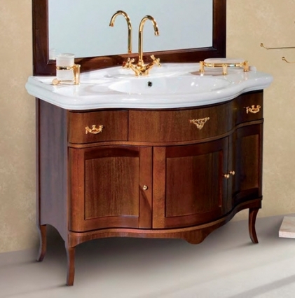 Тумба с раковиной Tiffany World Victory 7222 noce