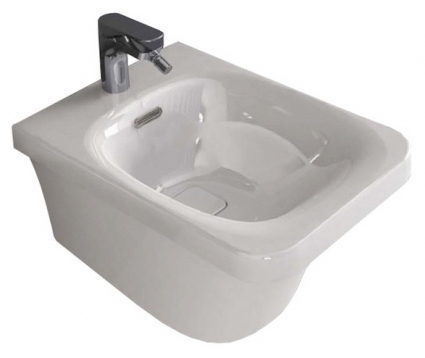 Биде подвесное Hidra Ceramica Flat белое