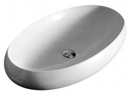 Раковина Hidra Ceramica Tao белая, 75 см