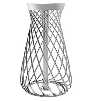 Пьедестал для раковины Hidra Ceramica Wire белый
