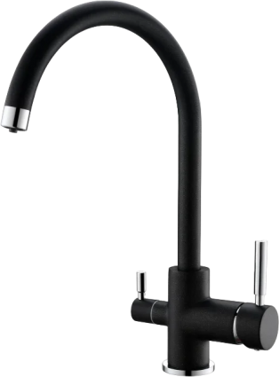 Смеситель для кухни Emar Quartz 3007.12 Оникс