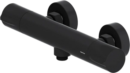 Термостатический смеситель Damixa Scandinavian Pure 366000300 для душа, черный