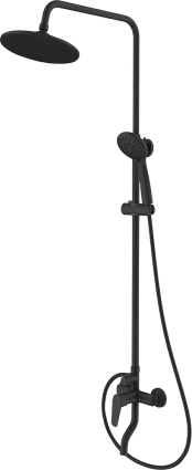 Душевая стойка Dorff Prime D0740922 черная