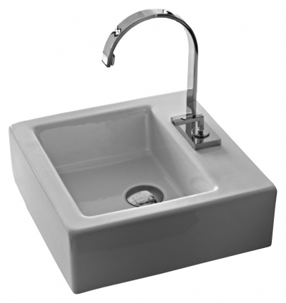 Рукомойник Hidra Ceramica Loft белая, 40 см