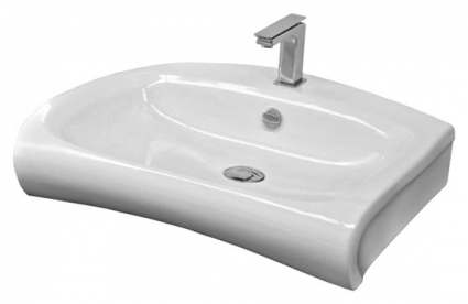 Раковина Hidra Ceramica Hi-line HI16 белая