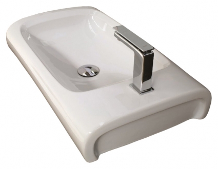 Раковина Hidra Ceramica Hi-line HI17 белая