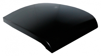 Крышка-сиденье Hidra Ceramica Hi-line HIZ black с микролифтом, петли хром