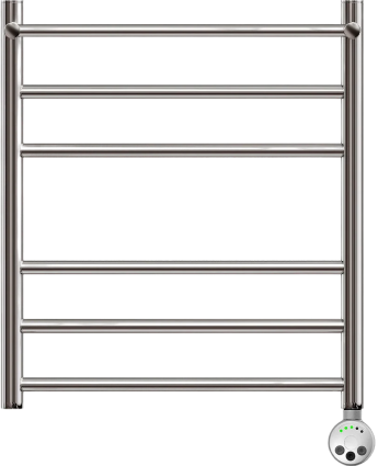 Полотенцесушитель электрический Point Аврора PN10156PE 50x60, с полкой