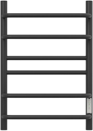 Полотенцесушитель электрический Point Сатурн PN90846B 40x60, черный