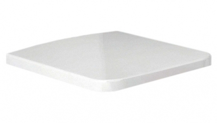 Крышка-сиденье Hidra Ceramica Flat FLZ white с микролифтом, петли хром