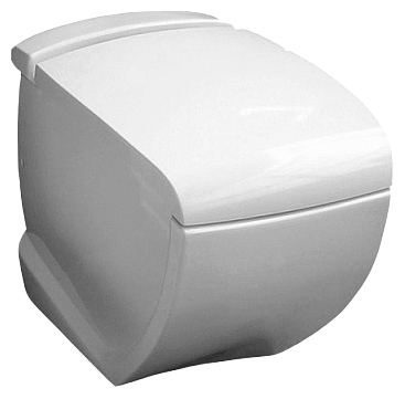 Унитаз приставной Hidra Ceramica Hi-line белая