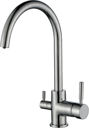 Смеситель для кухни Emar Steel ЕС - 3007 сатин