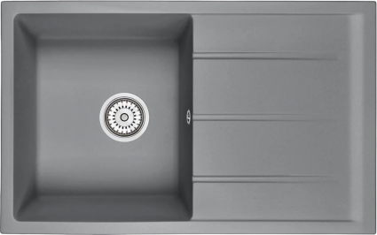 Мойка кухонная Emar Quartz EMQ-1800.Q Алмаз