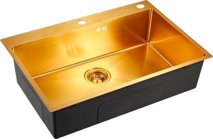 Мойка кухонная Emar PVD A EMB-125A PVD Nano Golden