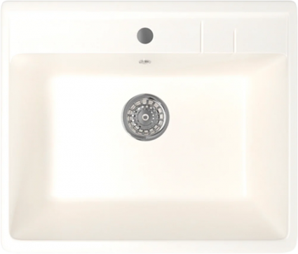 Мойка кухонная Mixline ML-GM15 532396 молоко