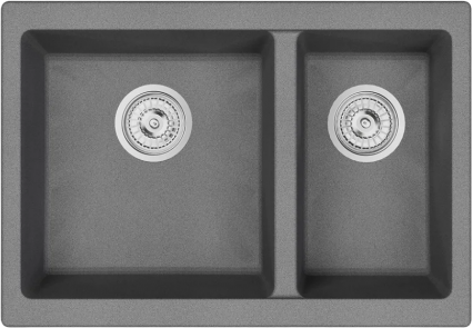 Мойка кухонная Emar Quartz EMQ-2665.PL Антрацит