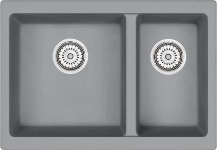 Мойка кухонная Emar Quartz EMQ-2665.PL Алмаз