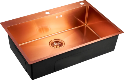 Мойка кухонная Emar PVD A EMB-125A PVD Nano Coppery
