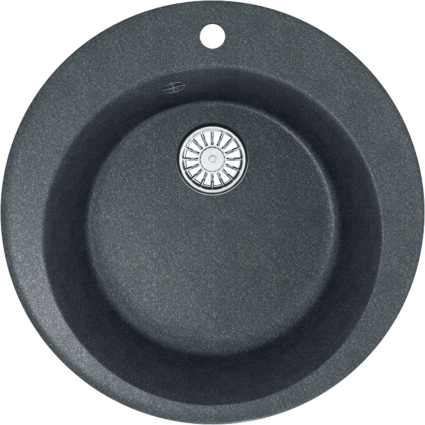 Мойка кухонная Mixline ML-GM13 547626 антрацит