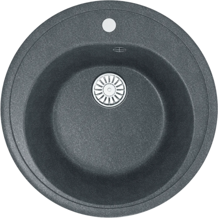 Мойка кухонная Mixline ML-GM11 547624 антрацит