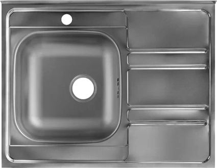 Мойка кухонная Ukinox Иннова IND800.600 -GT6C 0L-