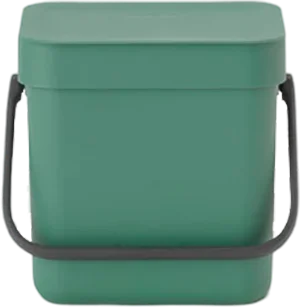 Мусорное ведро Brabantia Sort&Go 129865 3 л, темно-зеленое