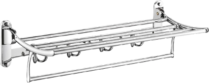 Полка Haiba HB805 для полотенец