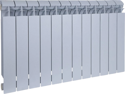 Радиатор биметаллический Global Style plus 500 12 секций, серый