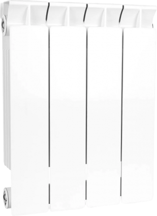 Радиатор биметаллический Stout Style SRB-0110-035004 4 секции, боковое подключение