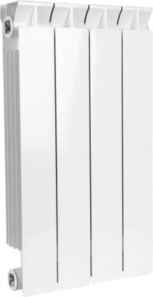 Радиатор биметаллический Stout Style SRB-0110-050004 4 секции, боковое подключение