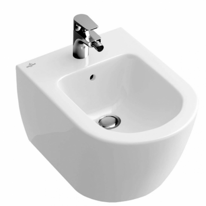 Биде подвесное Villeroy & Boch Subway Plus star white