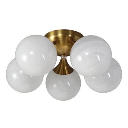 Потолочная люстра Crystal Lux Suite PL5 Bronze