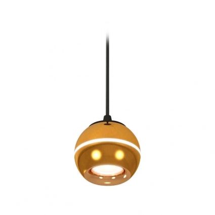 Комплект подвесного светильника Ambrella light Techno Spot XP1105001 PYG/SBK золото желтое полированное/черный песок (A2302,C1105,N7014)