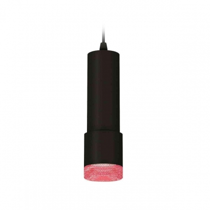 Комплект подвесного светильника Ambrella light Techno Spot XP7402003 SBK/PI черный песок/розовый (A2302, C6343, A2030, C7402, N7193)
