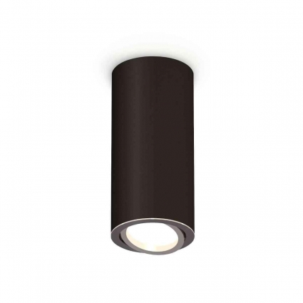 Комплект накладного светильника Ambrella light Techno Spot XS7443003 SBK/PSL черный песок/серебро полированное (C7443, N7003)