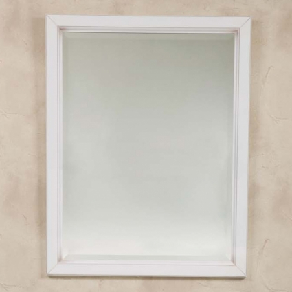 Зеркало La Beaute Classic Vivien 75 белый с патиной