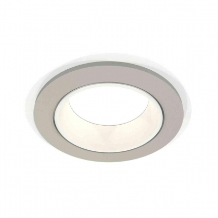 Комплект встраиваемого светильника Ambrella light Techno Spot XC6514001 SGR/SWH серый песок/белый песок (C6514, N6110)