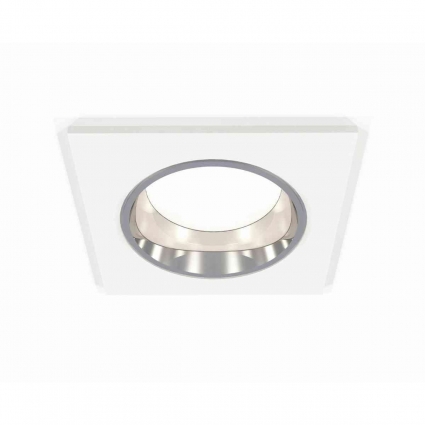 Комплект встраиваемого светильника Ambrella light Techno Spot XC6520003 SWH/PSL белый песок/серебро полированное (C6520, N6112)