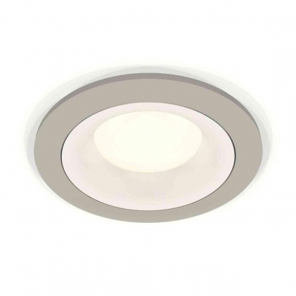Комплект встраиваемого светильника Ambrella light Techno Spot XC7623001 SGR/SWH серый песок/белый песок (C7623, N7010)