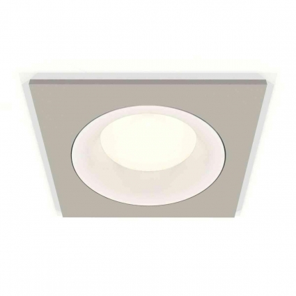 Комплект встраиваемого светильника Ambrella light Techno Spot XC7633001 SGR/SWH серый песок/белый песок (C7633, N7010)