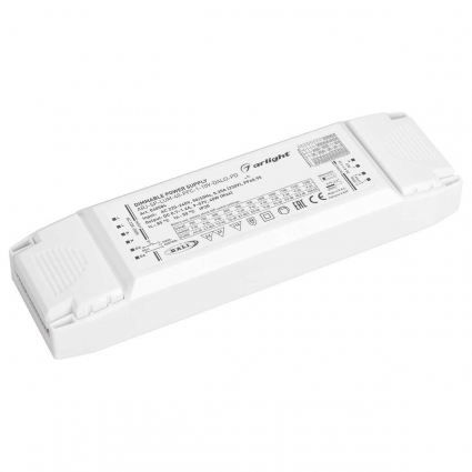Драйвер Arlight ARJ-SP-Lum-40-PFC-1-10V-Dali2-PD 9-57V 40W IP20 0,7-1,2A 040584